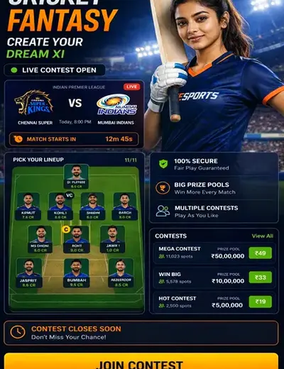 318bet (318 bet login) fantasy cricket & matchday visual 3