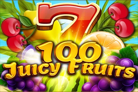 Capa do slot 100 Juicy Fruits