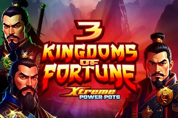 Capa do slot 3 Kingdoms of Fortune - Xtreme Power Pots